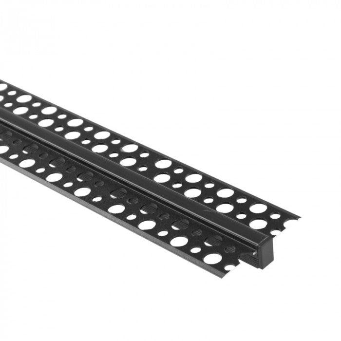 Profilo LED GPW-02 incasso nero diffusore nero 2m Ecolight