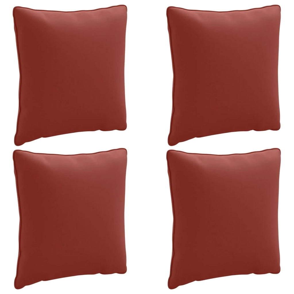Cuscini per Schiena a 4 Pezzi PUTTEN 4 pcs 100% Poliestere 945124
