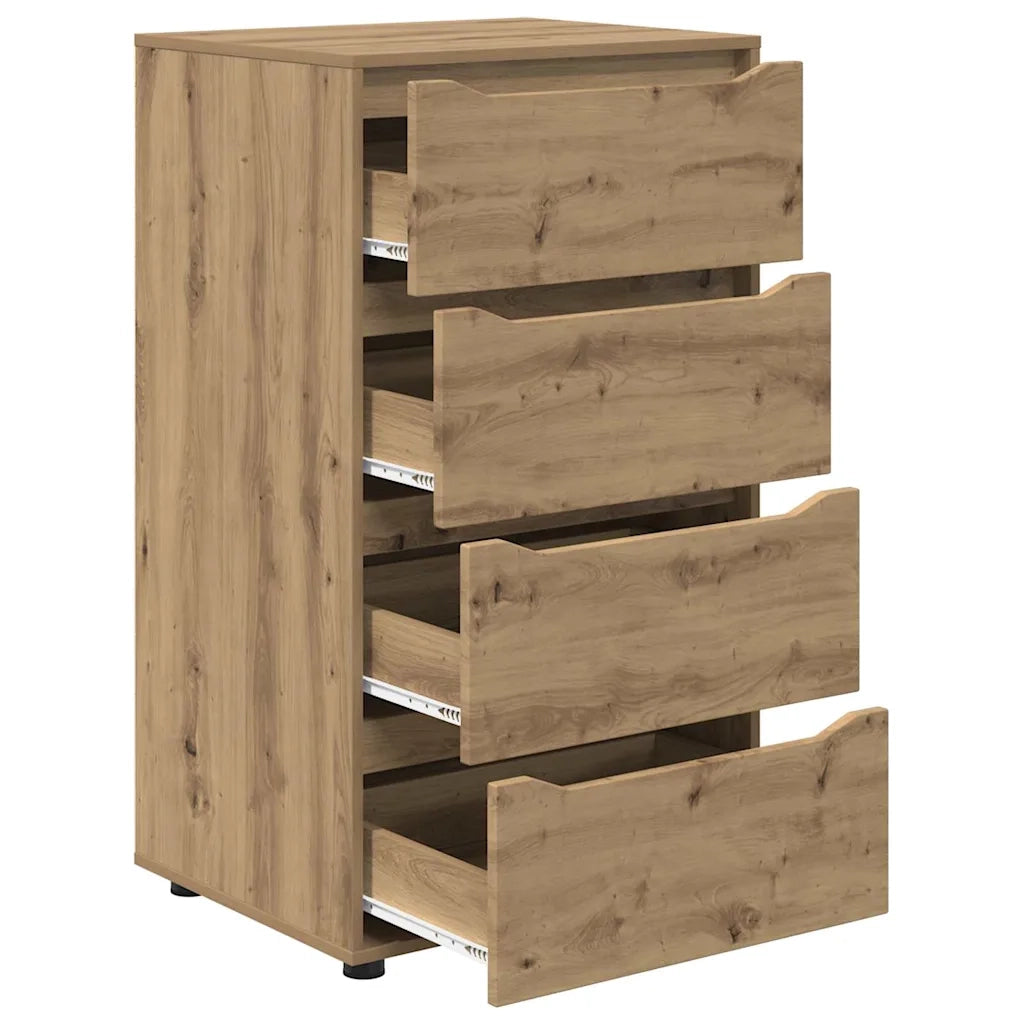 Armadi di Stoccaggio 2 pcs Rovere artigianale 60 x 48 x 105 cm