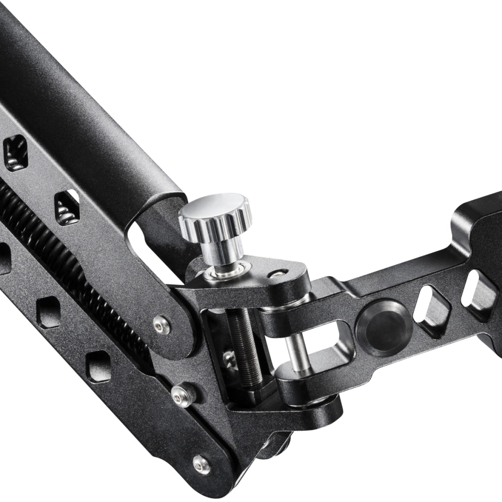 Walimex Pro StabyFlow steadycam con gilet e braccio a molla per fotocamera DSLR (filettatura da 1/4 di pollice)