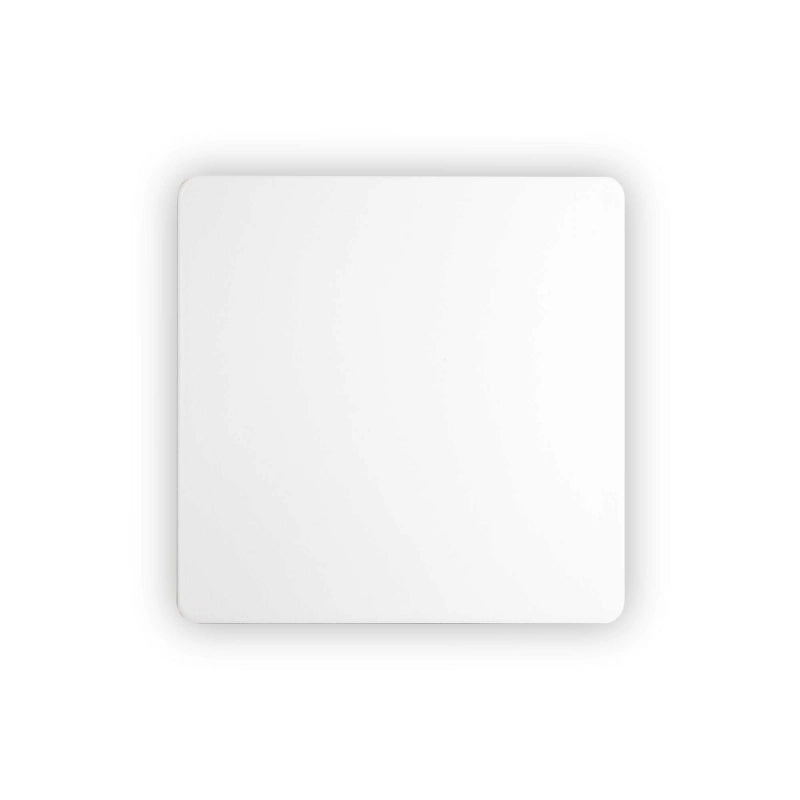Lampada Da Parete Cover Ap D20 Square Bianco Ideal-Lux