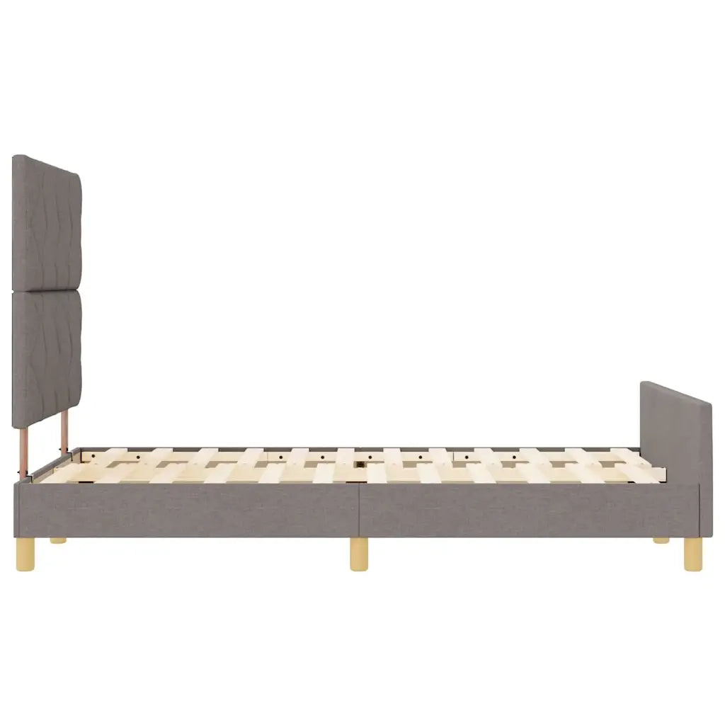 Struttura del letto con testiera Talpa 120 x 200 cm Tessuto 3344799