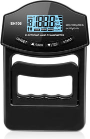 Misure di Forza Digitale - Grip Strength Trainer - Verbale di Forza - Ideale per allenamento di forza - Nero - Misuratore di Forza di Presa - USB - Modello: non specificato - Codice: non specificato