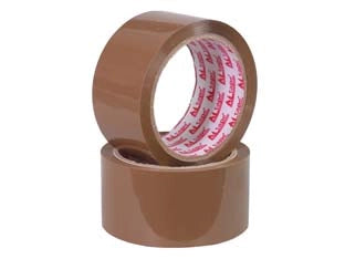 NASTRO IMBALLO AVANA SILENZIOSO- - mt.66 - mm.50h. spessore 43 micron silenzioso - 36 pezzi FEUDO