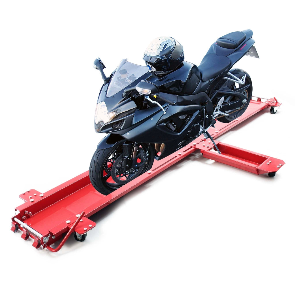 Pedana sposta moto fino a 570 kg Carrello Ausilio di manovra