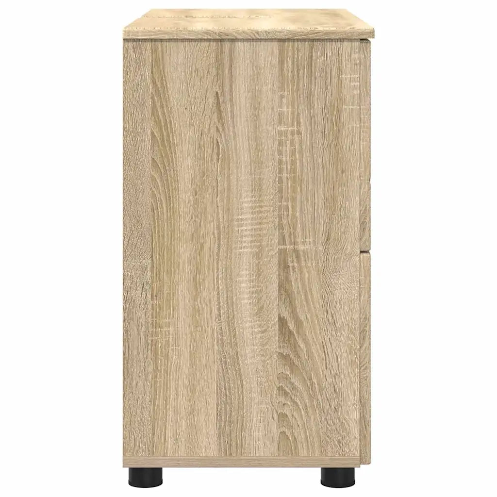 Mobile da Bagno con cassetto Rovere Sonoma 76,5 x 35 x 64 cm 883296