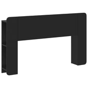 Testiera | Testata del letto Nero 135 x 18,5 x 80 cm Legno ingegnerizzato