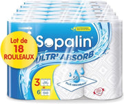Rulli da Cucina Ultr'Absorb - 18 Rulli Maxi - 50% Più Assorbente - Certificato FSC - Sostenibile e Efficiente