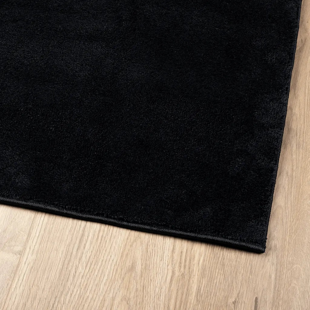 Tappeto OVIEDO a Pelo Corto Nero 240x340 cm 375563