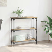 Tavolo consolle Rovere artigianale 75 x 22,5 x 75 cm