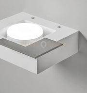 MILET applique da Parete 1 Luce attacco GX53 RAL 7039 180mm