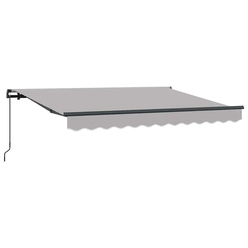vidaXL Tenda Retrattile Grigio chiaro 250 x 200 cm