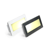 Faretto Segnapasso led IP65 compatibile per scatola 506 da 5W CCT cambia 3 Tonalità Luce Bianca