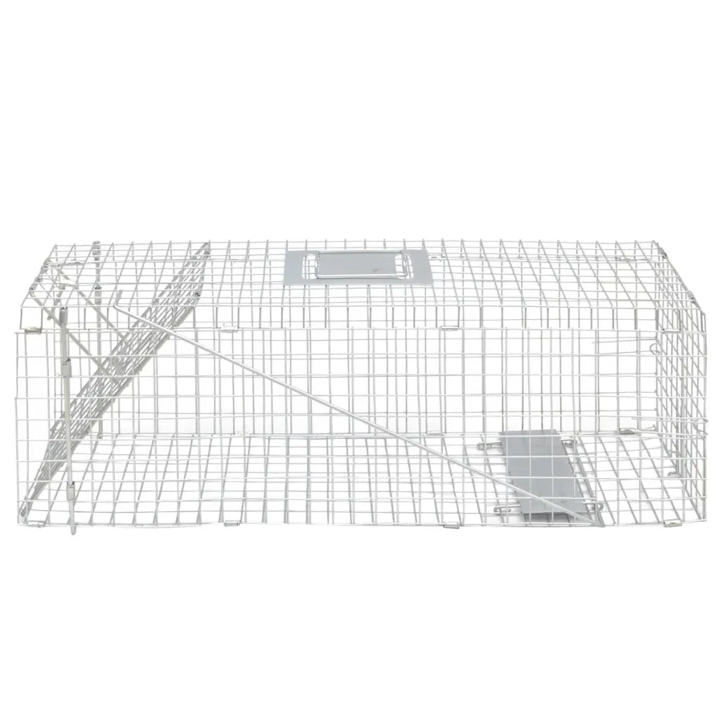 Trappola per animali vivi zincata 80 cm CFW2581438