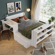 letto in legno bianco 120 x 200 cm