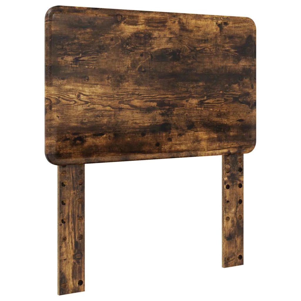 Struttura del letto con cassetto Rovere fumé 75 x 190 cm 3412648