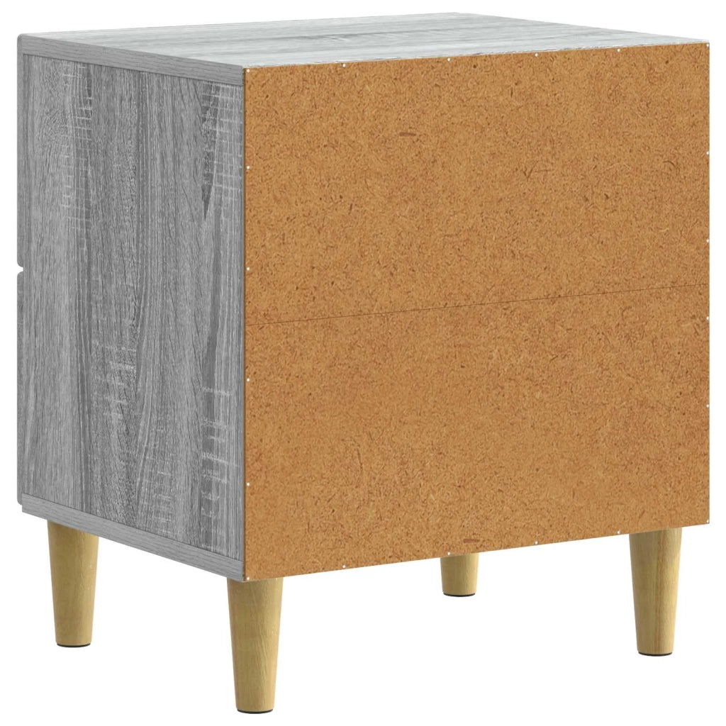 Armadio da Notte 2 pcs Grigio Sonoma 43 x 34,5 x 48 cm 894538