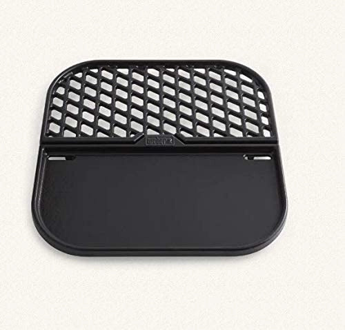 Weber 8858 accessorio griglia e piastra compatibile con le griglie di cottura gourmet bbq system