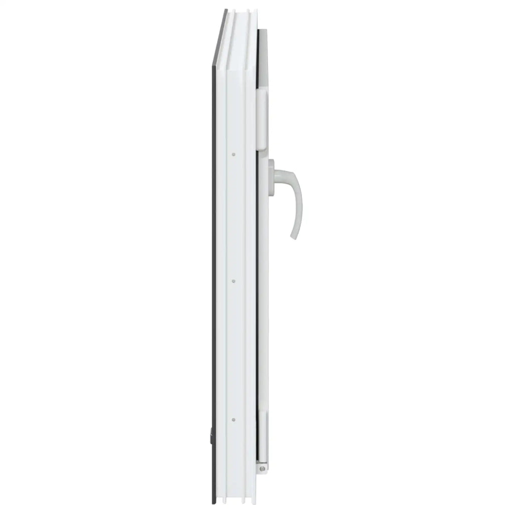 Finestra per Soffitta RISOR 80 x 70 cm PVC e Vetro Antracite CFW4156141