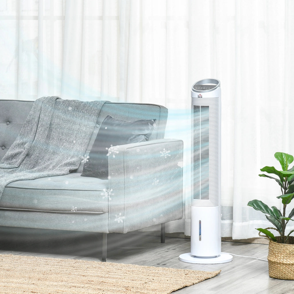 Raffreddatore d'aria 4 in 1 ¨C zephmum ¨C oscillante, telecomando, 2 blocchi refrigeranti