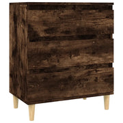 Credenza | Madia | Buffet da pranzo | Armadio da pranzo Rovere Fumo 60x35x70 cm in Legno Multistrato