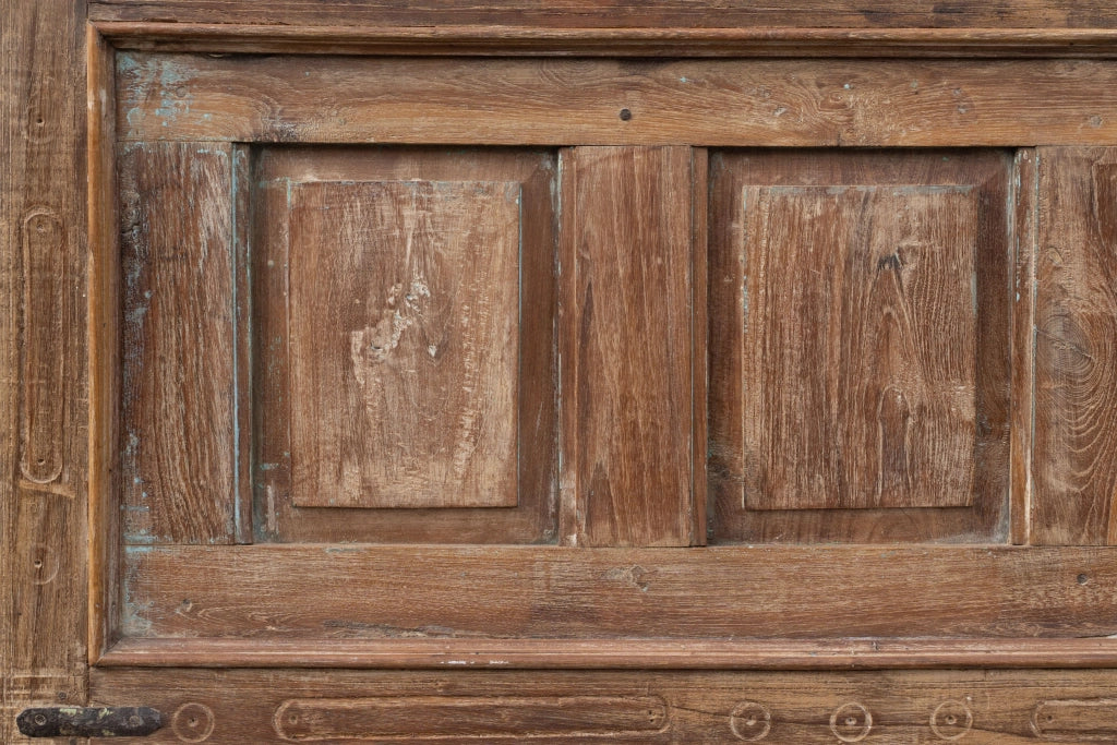 Biscottini Cancello in legno massello e ferro, da interno e da esterno Molto solido robusto