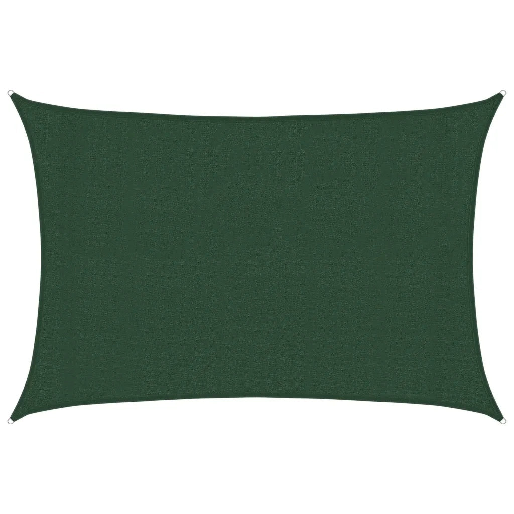 Vela Parasole 160 g/m² Verde Scuro 3x4 m in HDPE 311457