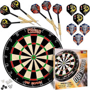 Tavolo da Darts Professionale con Sisal e 12 Punte per Darts - Tavolo da Darts con Punti in Metallo