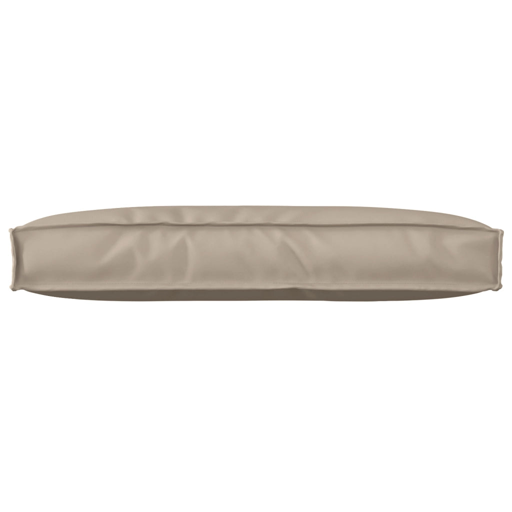 Cuscino per Pallet per Schienale Tortora 80x40x12 cm Tessuto Oxford