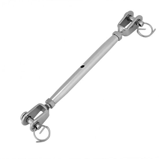 Ferramenta per la manovra della barca - Caso chiuso in acciaio inossidabile - Fissaggio - Nautica - Accessori di fissaggio - Cavo di sicurezza - Chiave a vite per la regolazione