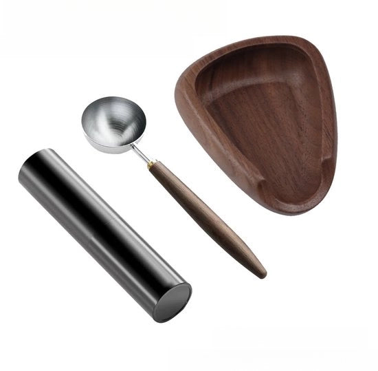 Set di accessori per caffè espresso extra grande, con contenitore antistatico, set di miscelatore per caffè/tè, stile 2