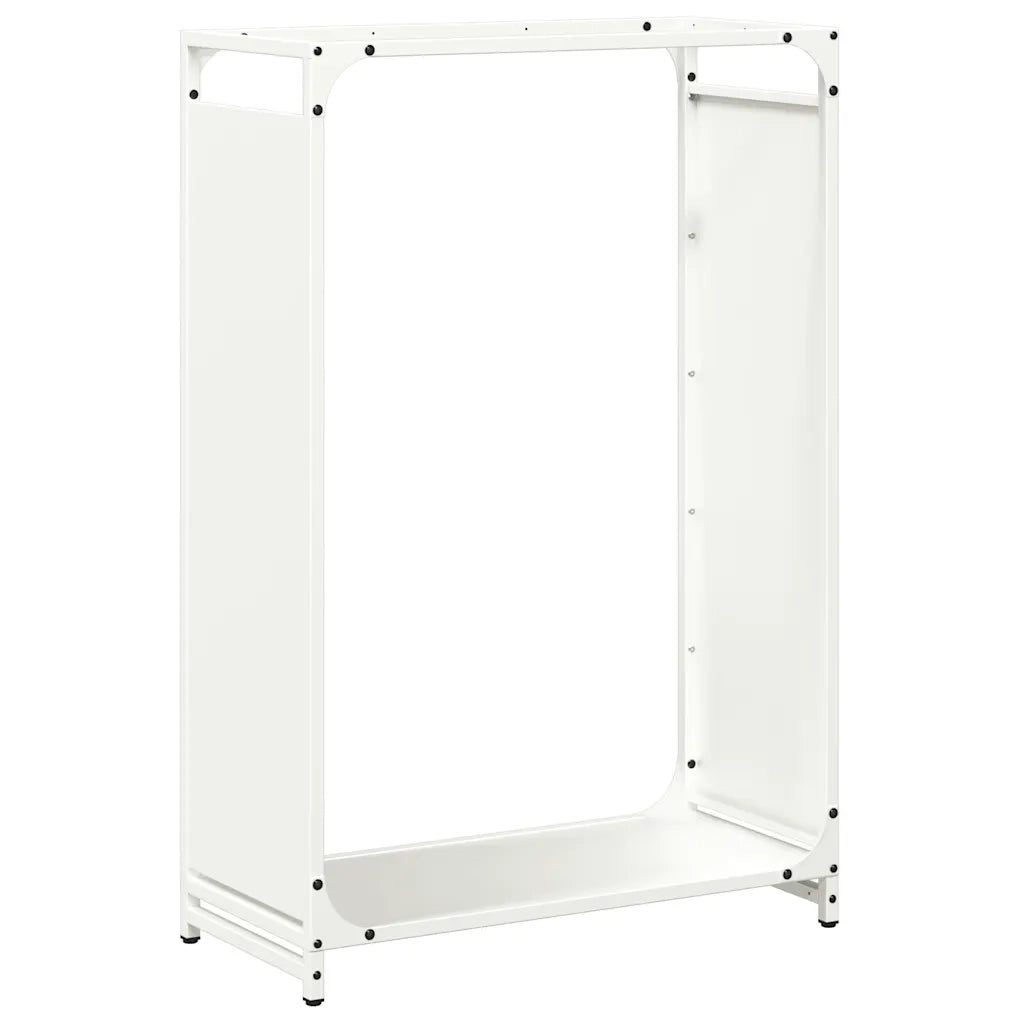 Rastrelliera per Legna da Ardere Bianca 60x28x90 cm CFW6664468