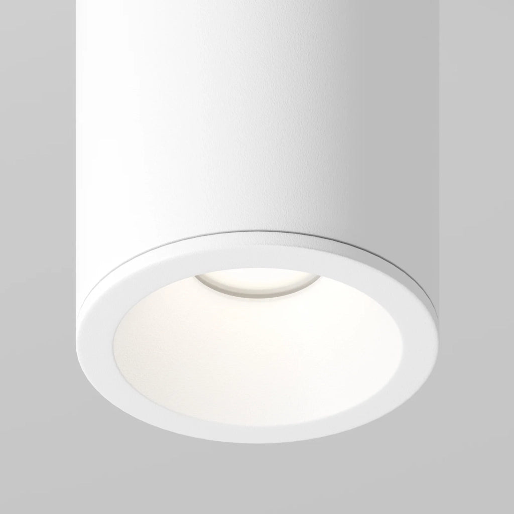 Maytoni Lampada da soffitto Zoom 1 luce GU10 bianco metallo
