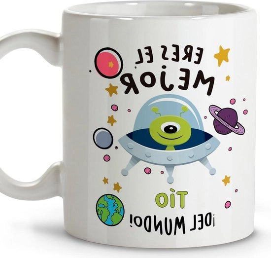 Mok personalizzato divertente - Regalo originale per zio - Mok ceramico 330 ml