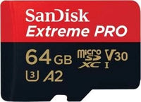 Sandisk extreme pro microsd 64gb a2 c3 uhs-i sdxc 200mb/s - SDSQXCU-064G-GN6MA
