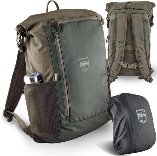 Borsa Premium Rolltop con Capacità di Stoccaggio da 26 a 34 Litri, Costruzione Idrorepellente e Robusta, Borse da Lavoro, Viaggio e Tempo Libero