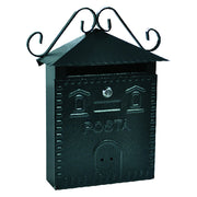 1pz cassetta postale cm 30 x 10 x h 36 - rame antracite cod:ferx.313178nlm