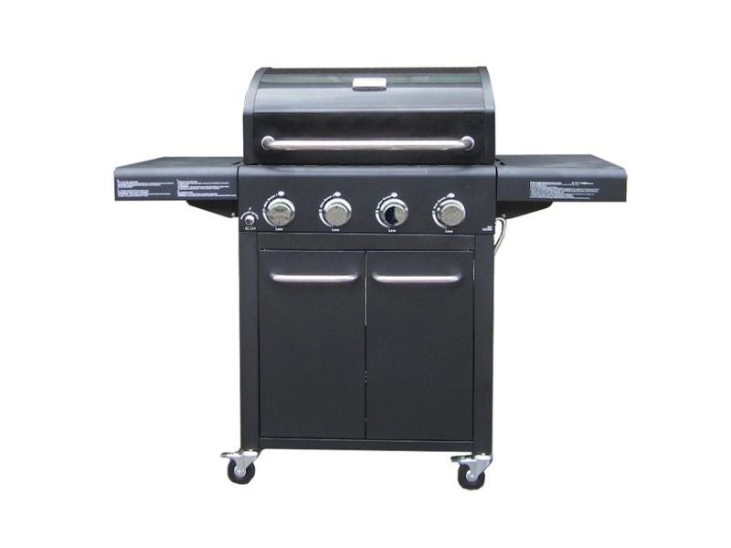 Barbecue a gas Generation Basic 4 bruciatori piani laterali pieghevoli - Grigio