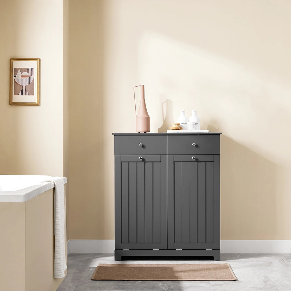 SoBuy Mobile portabiancheria 78x38x90cm BZR33-II-DG