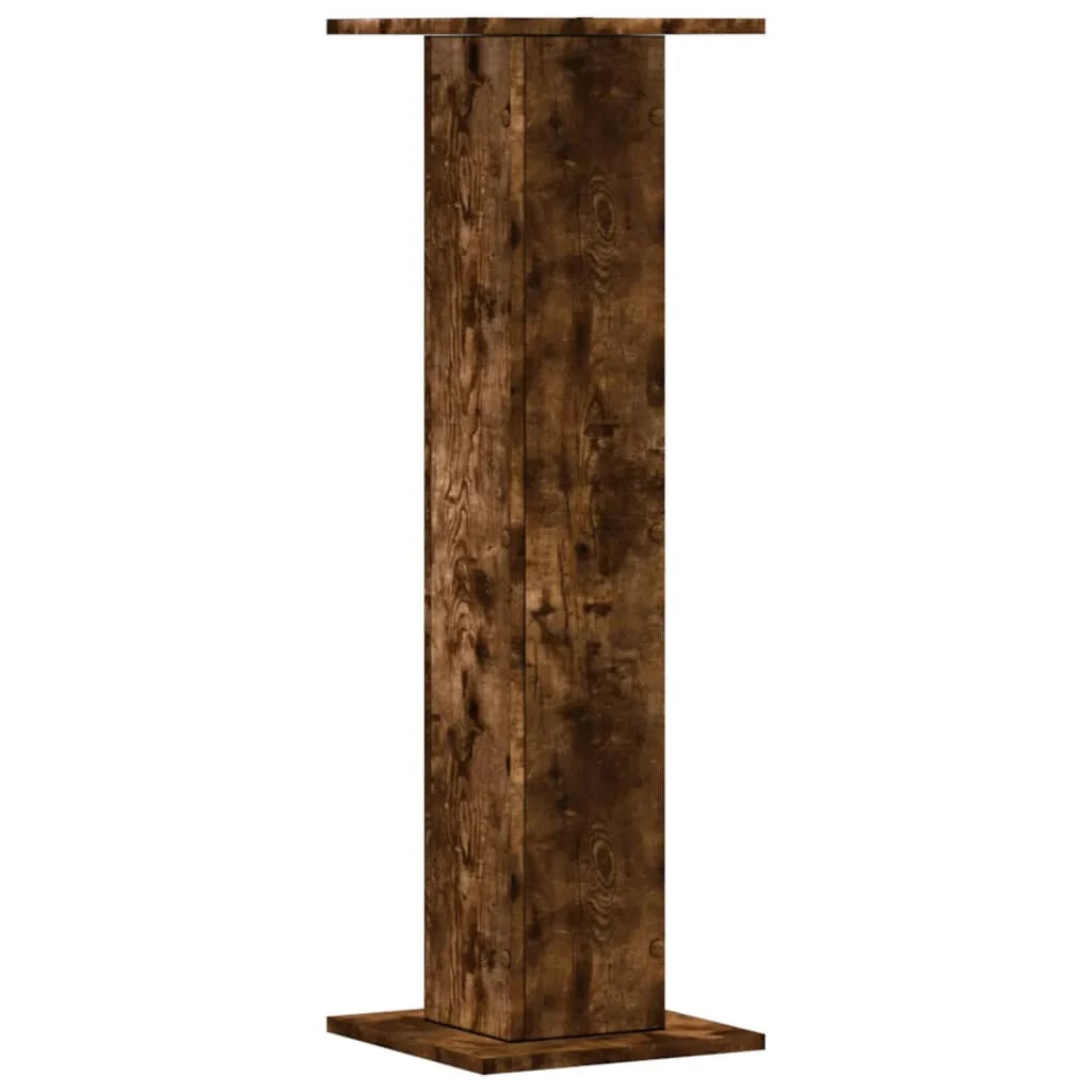 Portavasi mobili per fiori set da 2 legno ingegnerizzato marrone 02_0045305