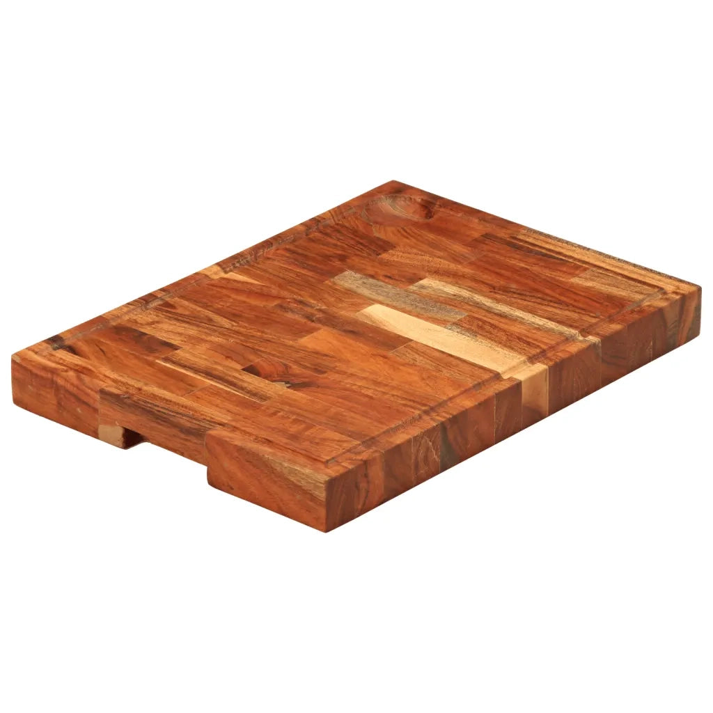 Tagliere 42x30x4 cm in Legno Massello di Acacia 376054