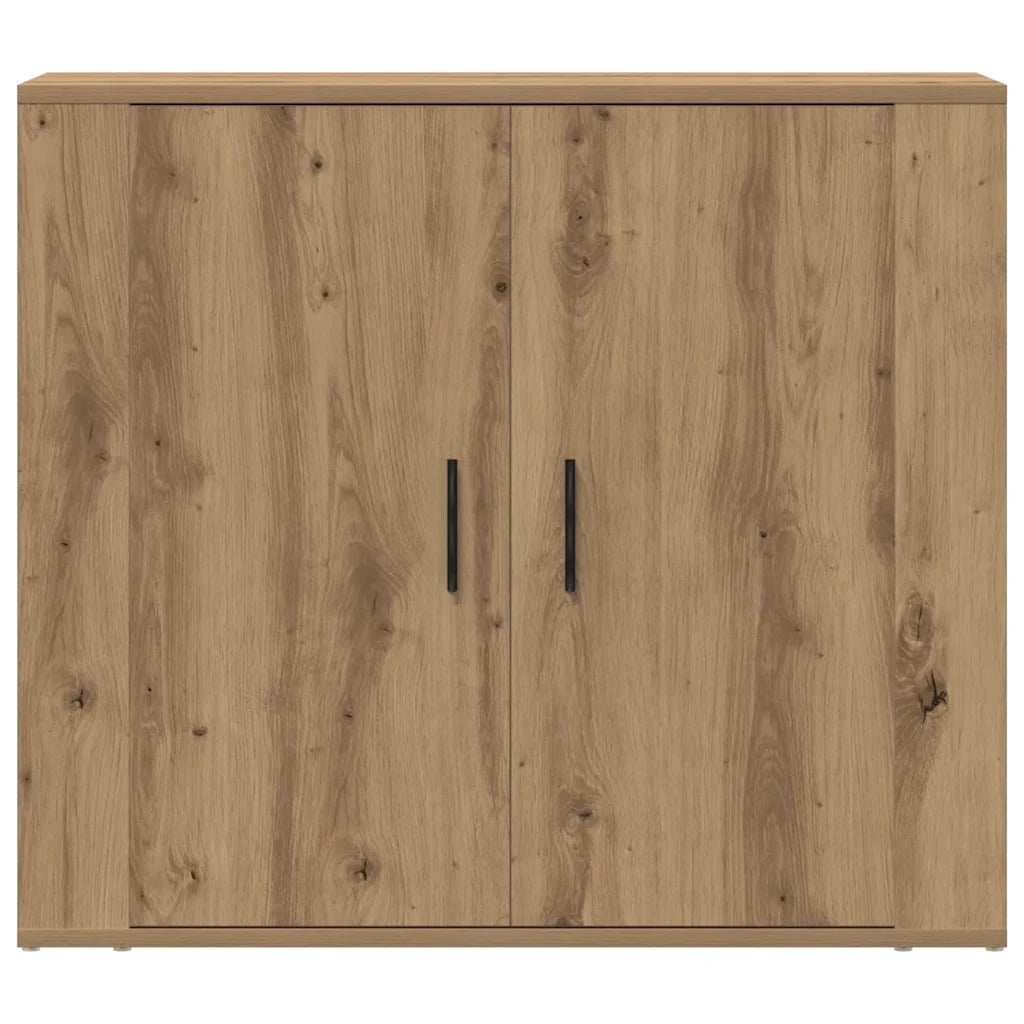 Credenza Rovere Artigianale 80x33x70 cm in Truciolato 857074