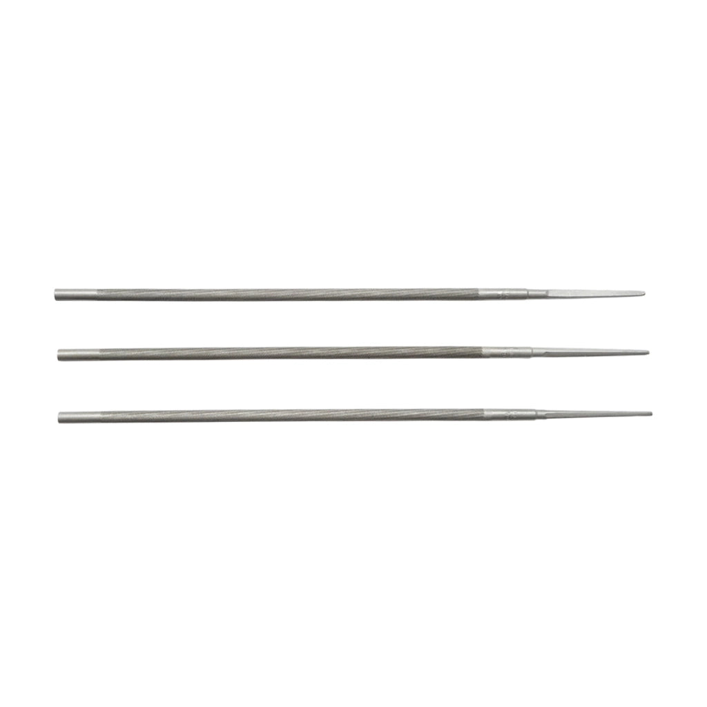 Set di 3 lime tonde per affilare le catene delle motoseghe 5,2x200mm Breckner Germany