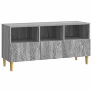 Mobile TV 102 x 34,5 x 50 cm Sonoma grigio Legno ingegnerizzato