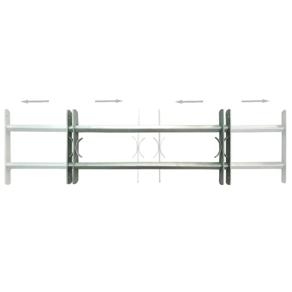 Grate per Finestre Regolabili 2 pz 700-1050 mm CFW2284241