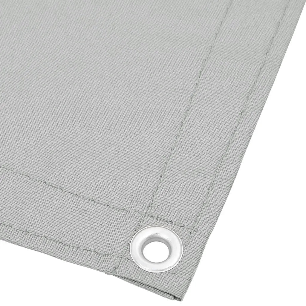 Paravento Balcone Grigio chiaro 75x600cm 100% Poliestere Oxford 4000003