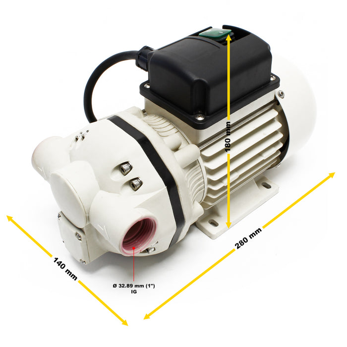 Pompa autoadescante per urea 40 l/min, AUS32, 230 V/400 W Pompa a membrana