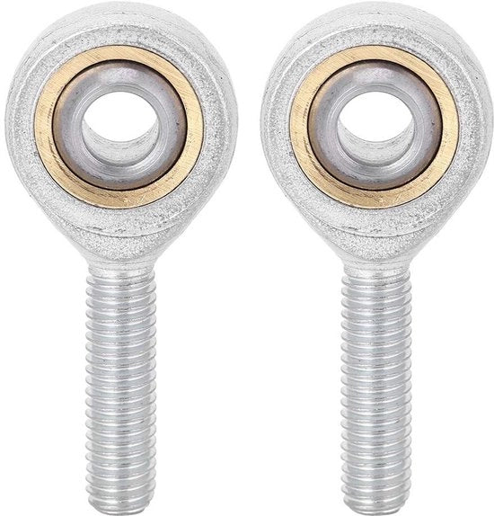Supporti a sfera 2 pezzi - Magazzino oscillante - Diametro interno 8 mm - Diametro esterno 24 mm - Lunghezza 54 mm - Resistenza alla corrosione - Supporti a sfere