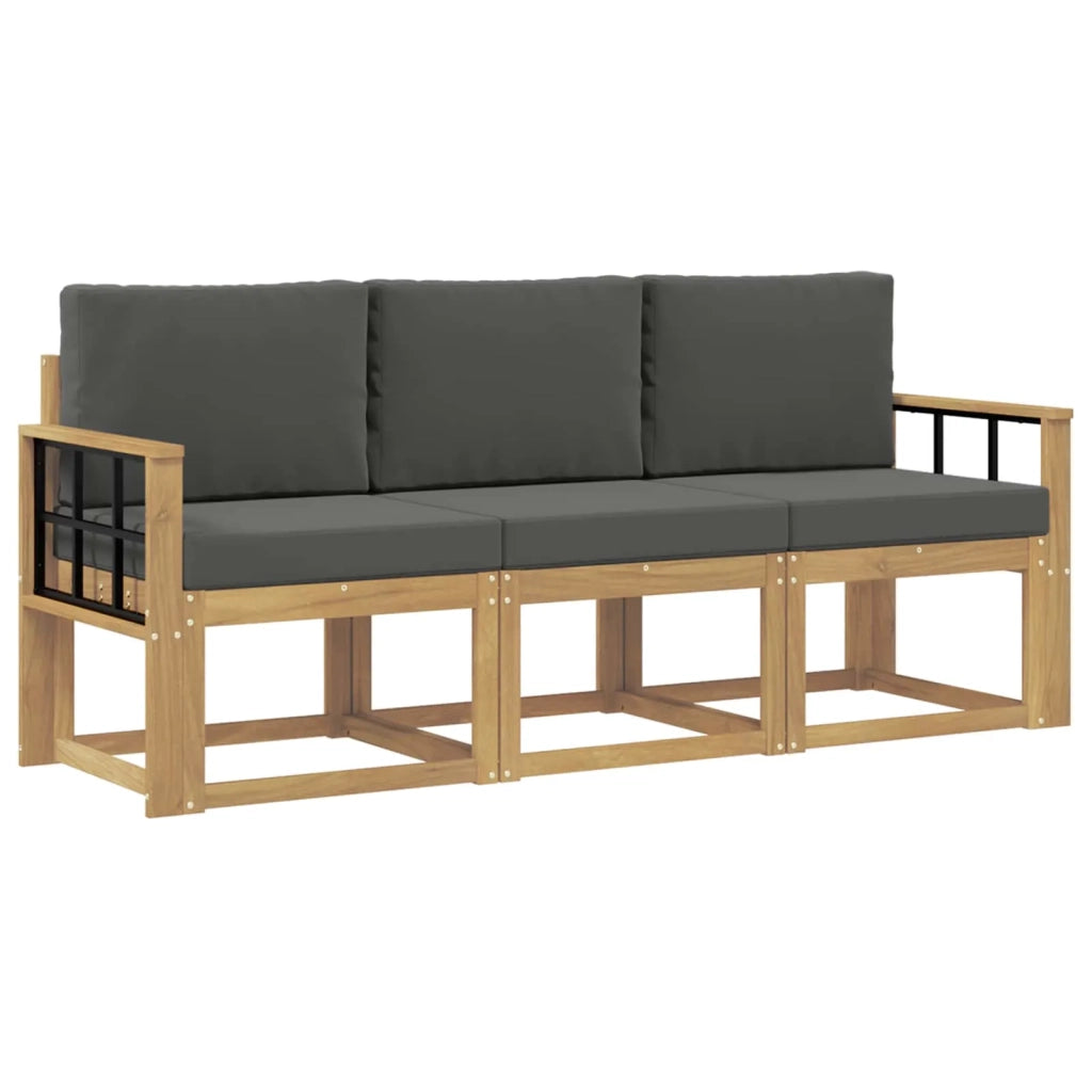Set di divani da esterno 3 pz 3387186
