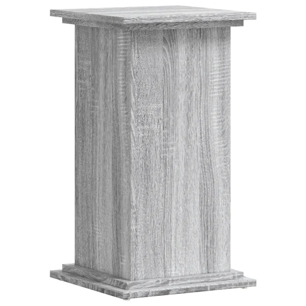 Supporto per Piante Grigio Sonoma 33x33x60 cm Legno Multistrato